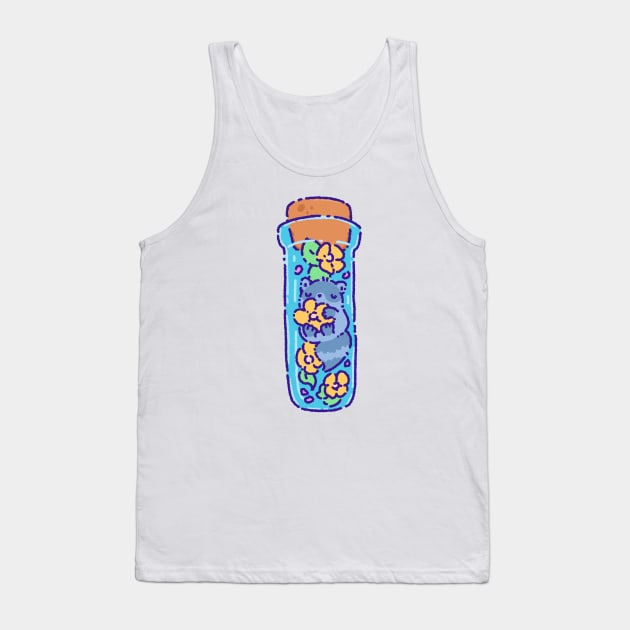 Raccoon in a jar Tank Top by Tinyarts